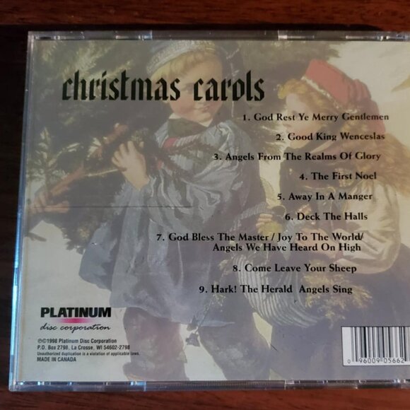 Vintage CD - christmas carols - © 1998 - Picture 3 of 5